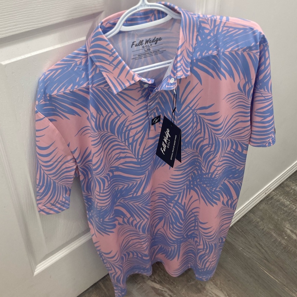 Men’s Full Wedge Golf Shirt